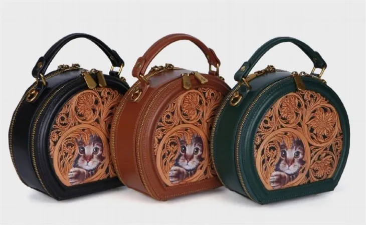 fashion leather bag for girls