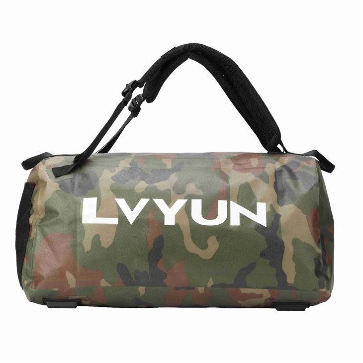 Waterproof travel bag with air valve